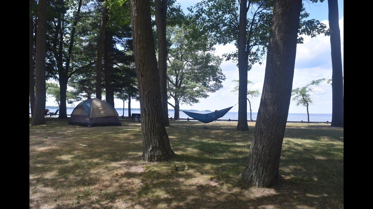 Camping at Verona Beach State Park! YouTube