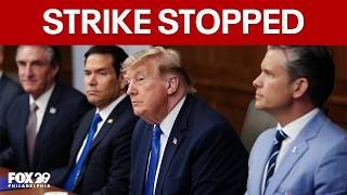 Trump stops strike on Iran after newfound optimism for peace deal
