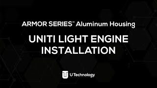 Armor Series Aluminum Housing And Uniti Light Engine Installation