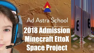 🚀Elon Musk's SpaceX Ad Astra School application 🔨my winning Minecraft Space Exploration Project 2018 screenshot 2