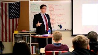 Full Attorney Jason Holdren talks about constitutional issues with South Gallia students Guide