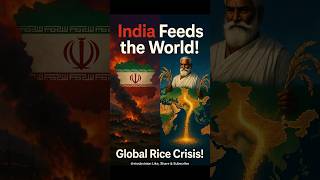 🌍 Iran War Impact! ⚠️ India’s Rice Turns Global Savior 🍚 #shorts #shortvideo #short #exportnews