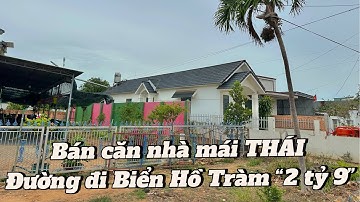 #432 Bán căn nhà đẹp kiên cố ngay mặt tiền kinh doanh TL328 gần Biển Hồ Tràm Giá đầu tư & nghĩ dưỡng