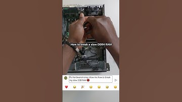 How to break a DDR4 RAM #shorts #pc #DDR4