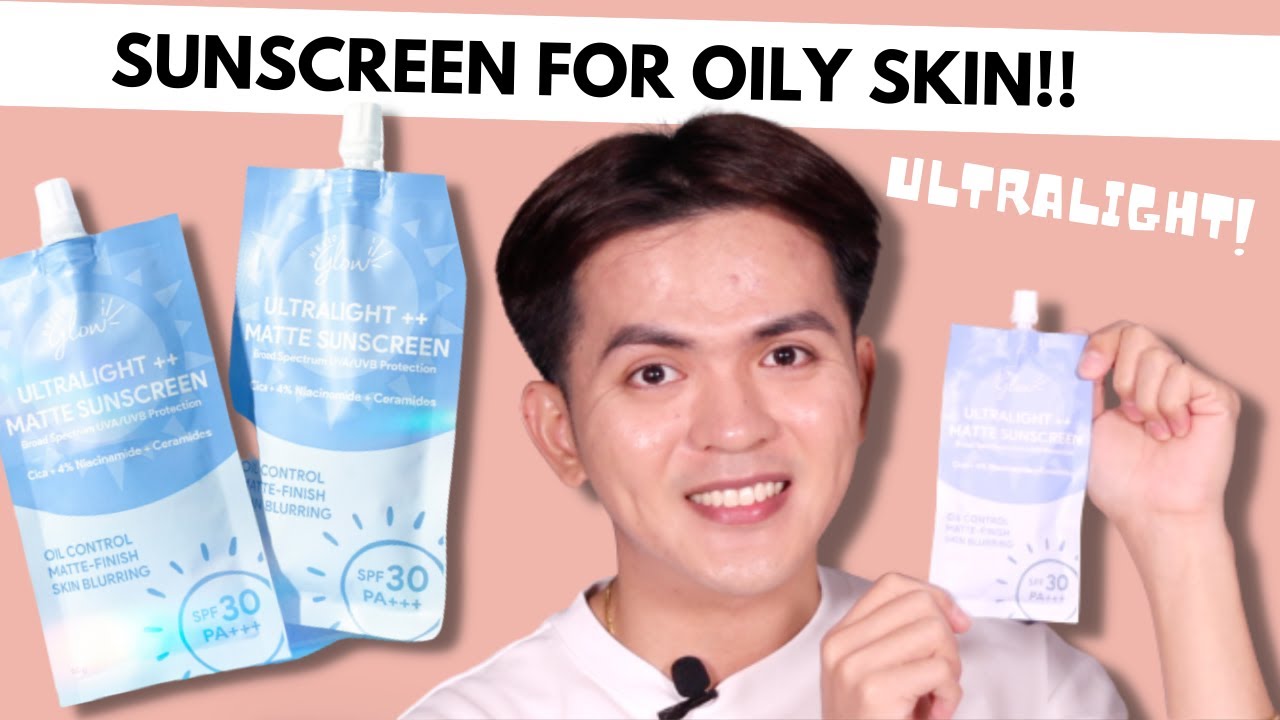 DO YOU HAVE OILY SKIN? TRY THIS NEW HELLO GLOW MATTE SUNSCREEN! YouTube