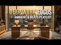 Deep work music | Alpha brain waves for intense focus and productivity in your home office