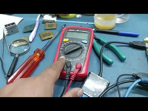 how to repair lan port not working condition dell optiplex 3046 desktop motherboard by raju trctech
