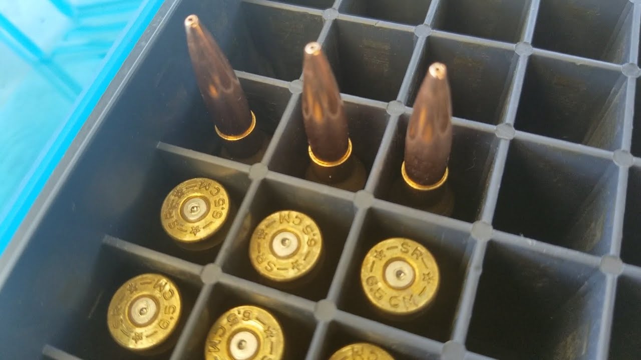 6.5CM Better Velocites with CCI 450 Small Rifle Primer & IMR4451 YouTube