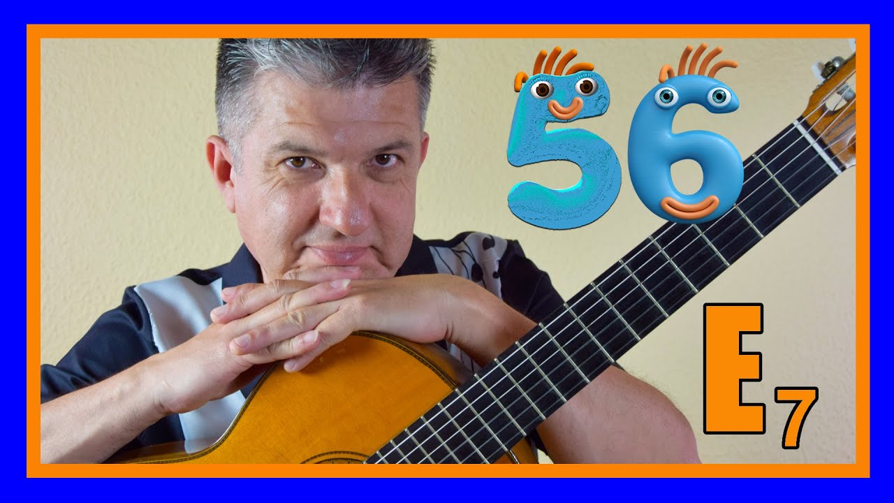 🔴Clases de Guitarra DESDE CERO🎸ACORDE-MI séptima [Lección 56] Método M2