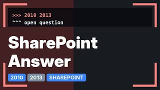 Sharepoint: How to build a contact list