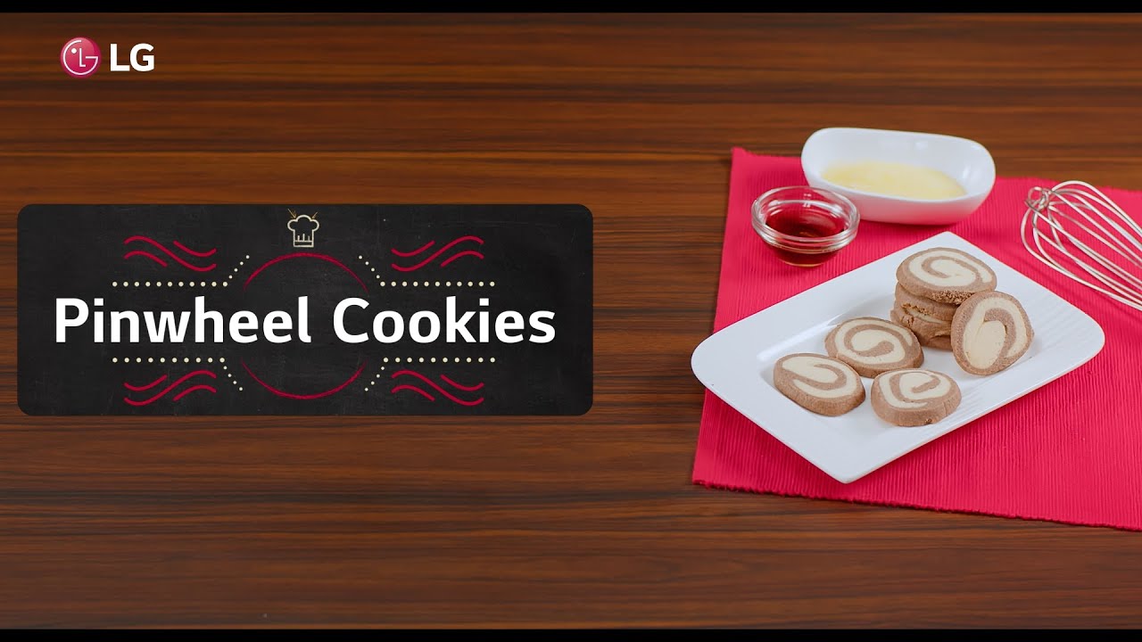 How To Make Pinwheel Cookies Using LG Microwave Oven LG Microwave Cooking Classes LG India