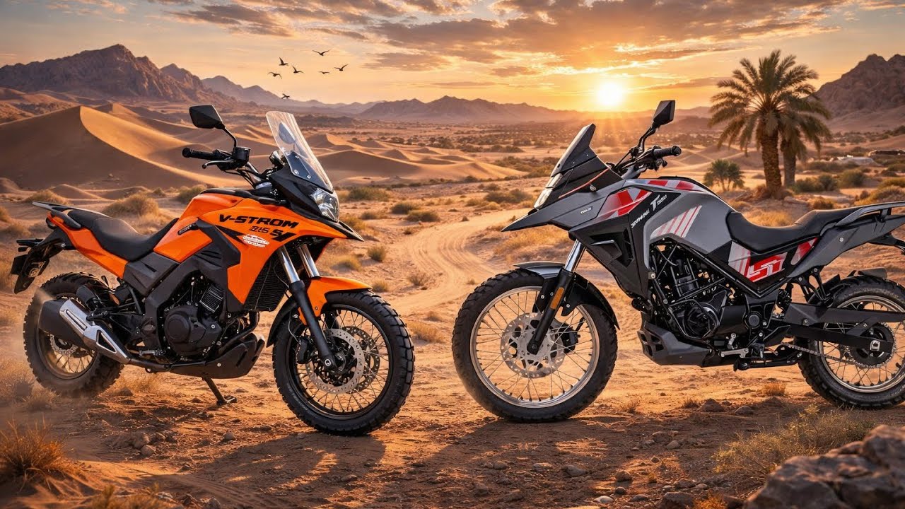 مقارنة بين ادفنشر سوزوكي فيستروم 250 - Sym NHT 300 