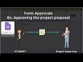 Google forms - Form Approvals add-on || How to use Form Approvals || add-on for project approvals