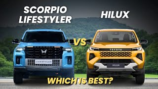 Scorpio Lifestyler vs Toyota Hilux | Which is Best |Mahindra lifestyle vs Hilux|Hilux vs lifestyler