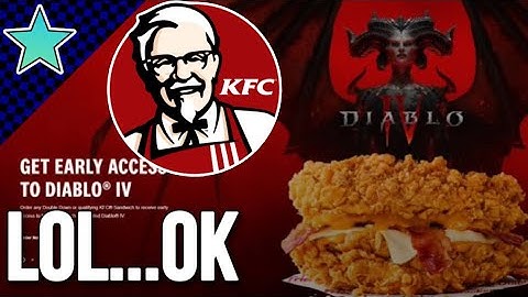 Get a Diablo IV Early Access Code Early From… KFC?