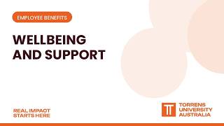 Employee Benefits - Wellbeing and Support
