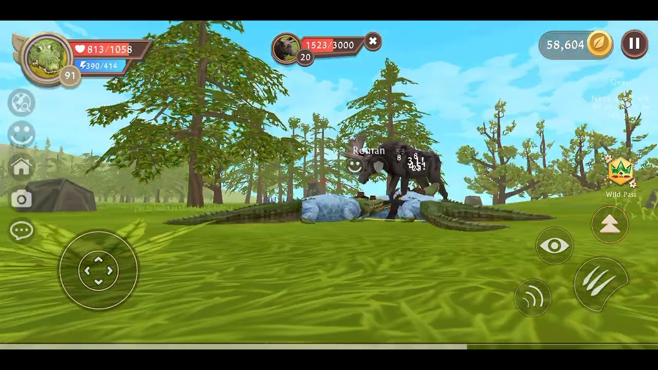 Wildcraft Defeat The Ancient Moose 2 YouTube