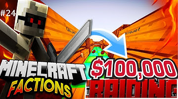 INSANE SKYBASE RAID!| Minecraft PE Factions Server Let