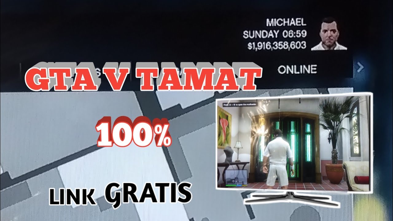 CARA BUAT GTA V TAMAT DI PS3 YouTube
