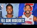 GRIZZLIES at PISTONS | FULL GAME HIGHLIGHTS | January 24, 2020