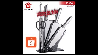 Review pisau stainless by GM Bear, apakah benaran setajam dan sebagus itu?
