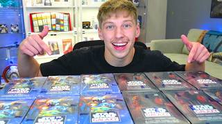 Opening peak Star Wars Galaxy Chrome packs