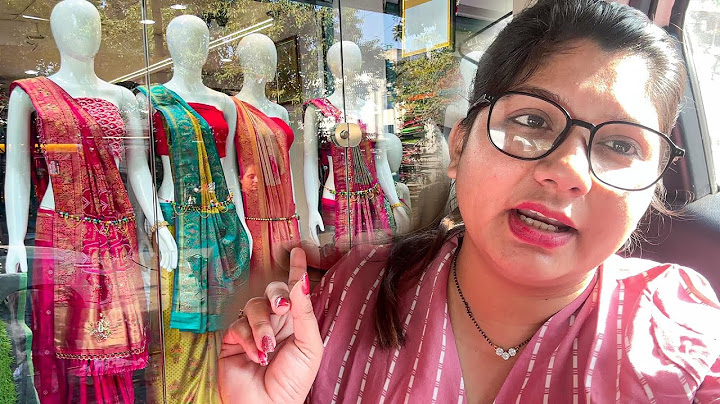 સાસુ માટે સુરત થી સાડી ની શોપિંગ કરી🥰 - Vlog | Pagal Gujju