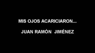 Mis Ojos Acariciaron Juan Ramón Jiménez