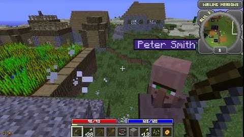 Hack/Mine w/ Ranger Indie Part 1: Defending The Village Peeps!