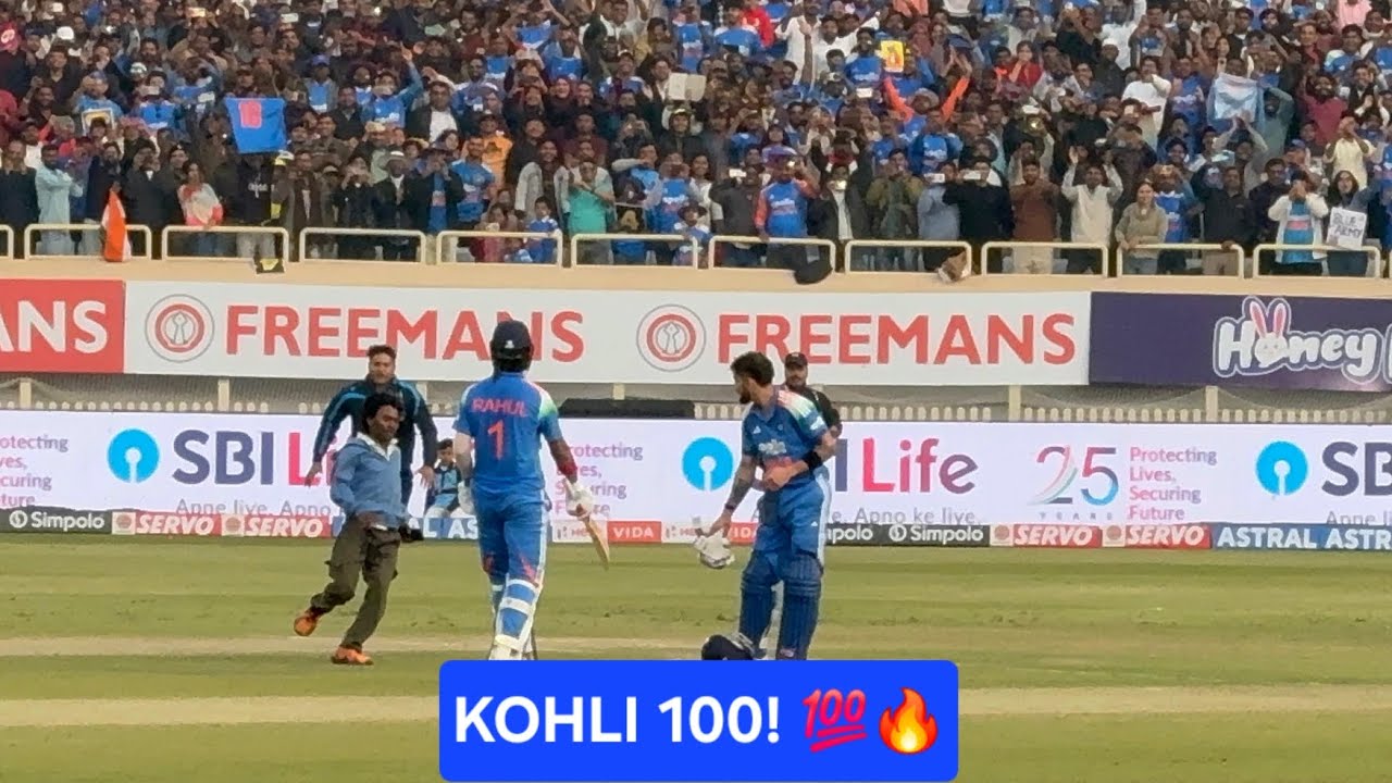 King Kohli’s Historic 100 in Ranchi! Last Shot & Emotional Moment ❤️💯India vs south africa 1st ODI 