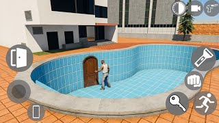 😱 Franklin Found Hidden Door in Swimming Pool - INDIAN BIKE DRIVING 3D screenshot 3