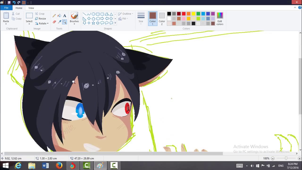 Speed paint Mark Rock by me