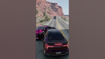 Real accident simulation on the highway | Crazy Car Crash Simulation #3