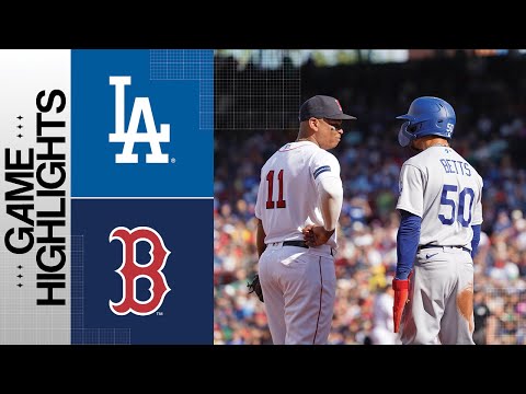 Dodgers vs. Red Sox Game Highlights (8/26/23) | MLB Highlights