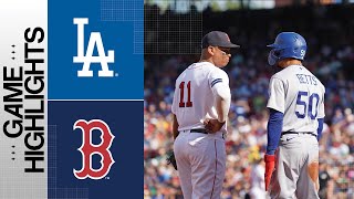 Dodgers vs. Red Sox Game Highlights (8\/26\/23) | MLB Highlights