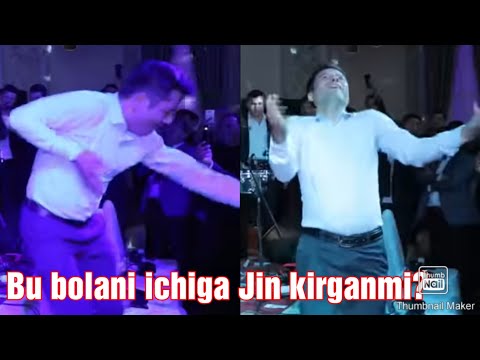 Bu bolani ichiga Jin kirob olganmi?  To'yda Ozbek yigiti