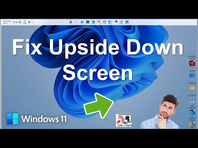 Screen on Laptop is Upside down: Quick Fixes to Restore Display