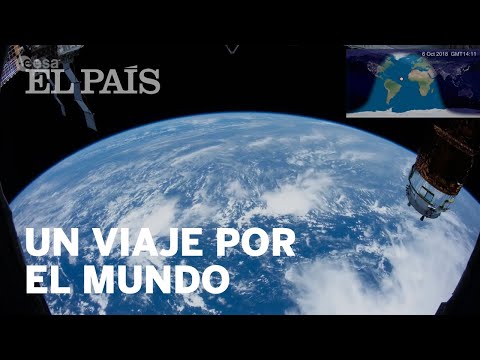 La Agencia Espacial Europea presenta el vídeo de una vuelta al mundo desde el espacio