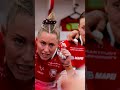 Red Rose Natasha Mo Hunt's passionate changing room speech #rugby #gloucester #rugbyworldcup