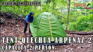 Reviews And How To Set Up Tent Quechua Arpenaz 2 Capacity 2 Person