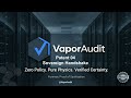 Patent 04: The Sovereign Handshake & Ephemeral Keys | Vapor Audit @VaporAudit