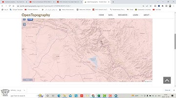 Download digital elevation model with spatial resolution 30 m