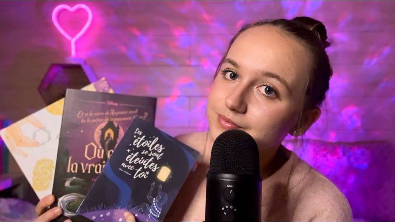 ASMR | Mes livres du moment (chuchotements) 💘