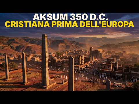 Video La Quarta Potenza del Mondo Antico | 24 Ore nell'Antica Aksum, 350 d.C. | AI Ricostruzione