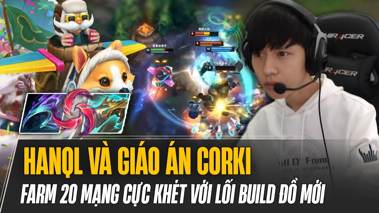 Outline Video HANQL VÀ GIÁO ÁN CORKI SAU REWORK FARM 20 MẠNG CỰC KHÉT VỚI LỐI BUILD ĐỒ MỚI