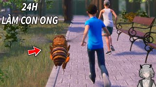 THỬ THÁCH 24H LÀM CON ONG | GNDTT | Bee Simulator