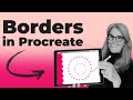 Make Borders in Procreate