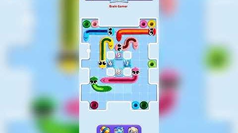 Slither out: Snake puzzle level 44 gameplay walkthrough solution