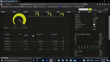 PRTG: Adding a Simple Ping Sensor to Windows
