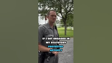 Agent kent de rechten van het Eerste Amendement niet!